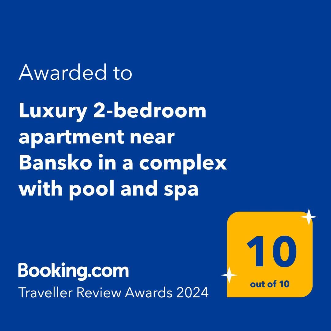 Ground Floor 2-Bedrooms, 2-Bathrooms Apartment Near Bansko In A Complex With Pools And Spa Included Razlog Exteriér fotografie